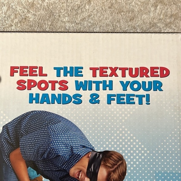 Brand New Blindfolded Twister Game Textured Spots Colorful Fun Party Game - Picture 7 of 10